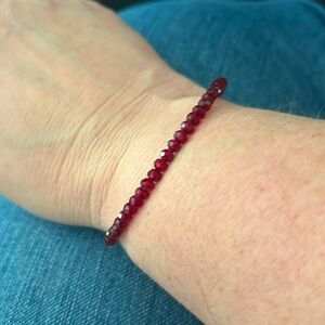 Red Beaded Bracelet by Alex and Ani
